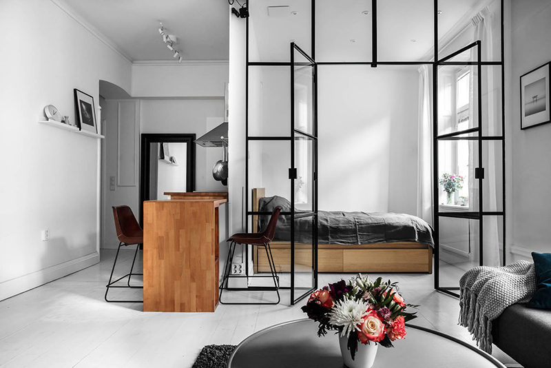 Minimalist Design small studio appartments ideas