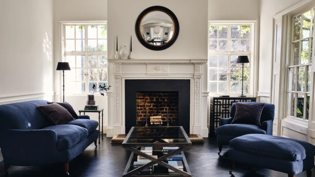 Teak Coffee Table and Eames Chairs
