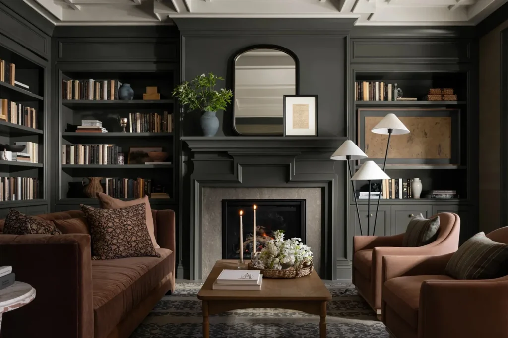 Dark & Moody Feature Wall