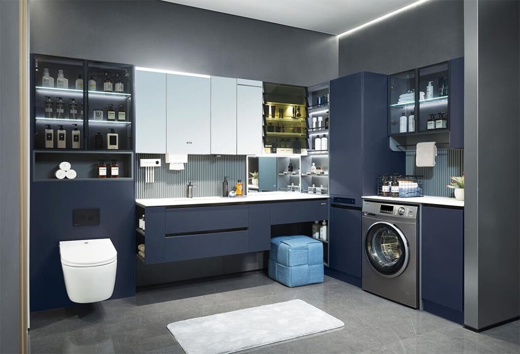 Compact Chic Laundry: Small But Stylish