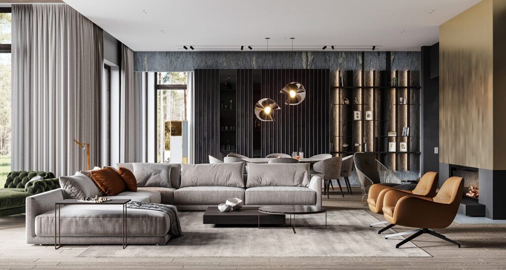  Elegant Gray and Gold: Luxurious and Glamorous