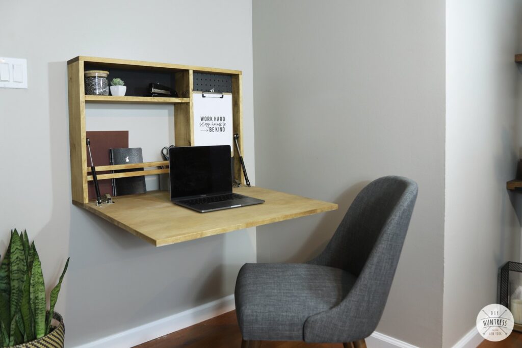 Fold-Down Wall Desk