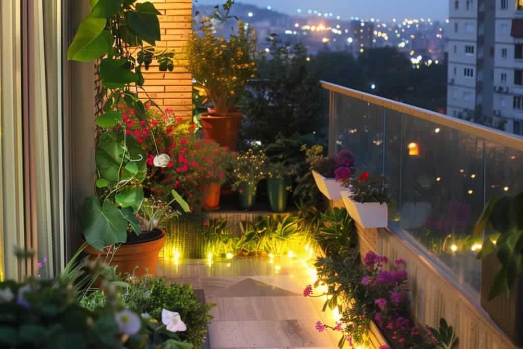Lush Balcony Retreat: Embrace Nature in the City