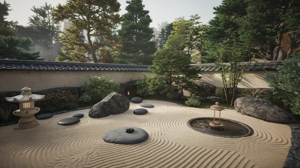 Modern Zen Balcony: Tranquil Urban Escape