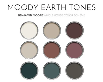 Moody Color Palette with Earthy Undertones