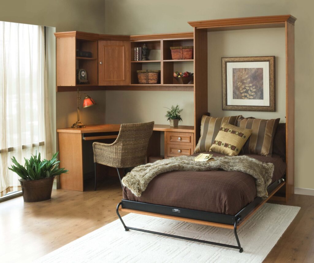 Murphy Bed + Desk Combo