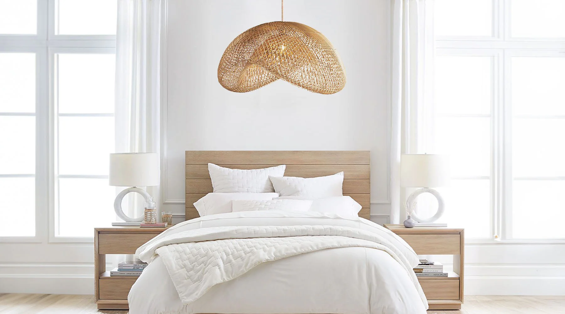Rattan and Woven Details