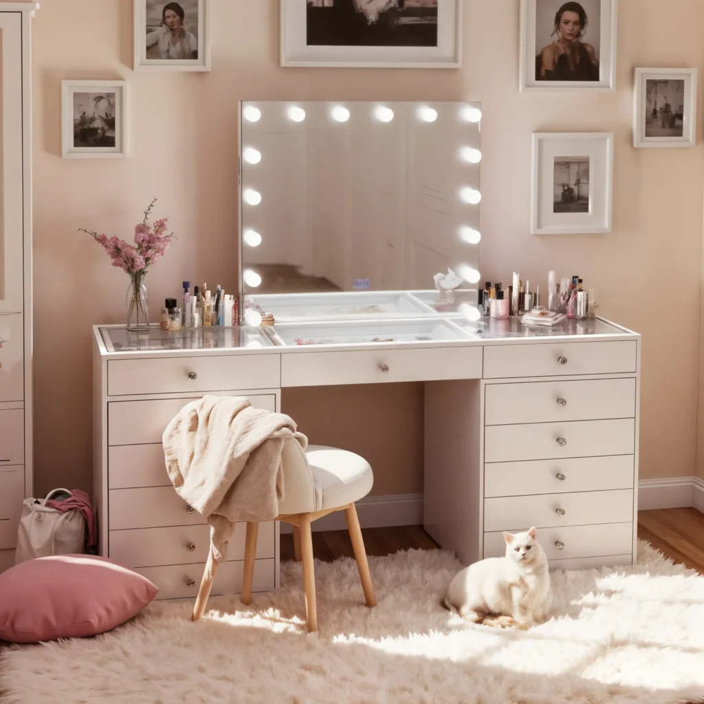 Rosy Glow Retreat: Soft Feminine Charm