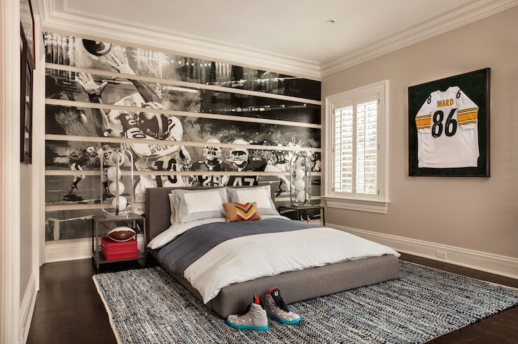 Sports-Themed Wall Decor