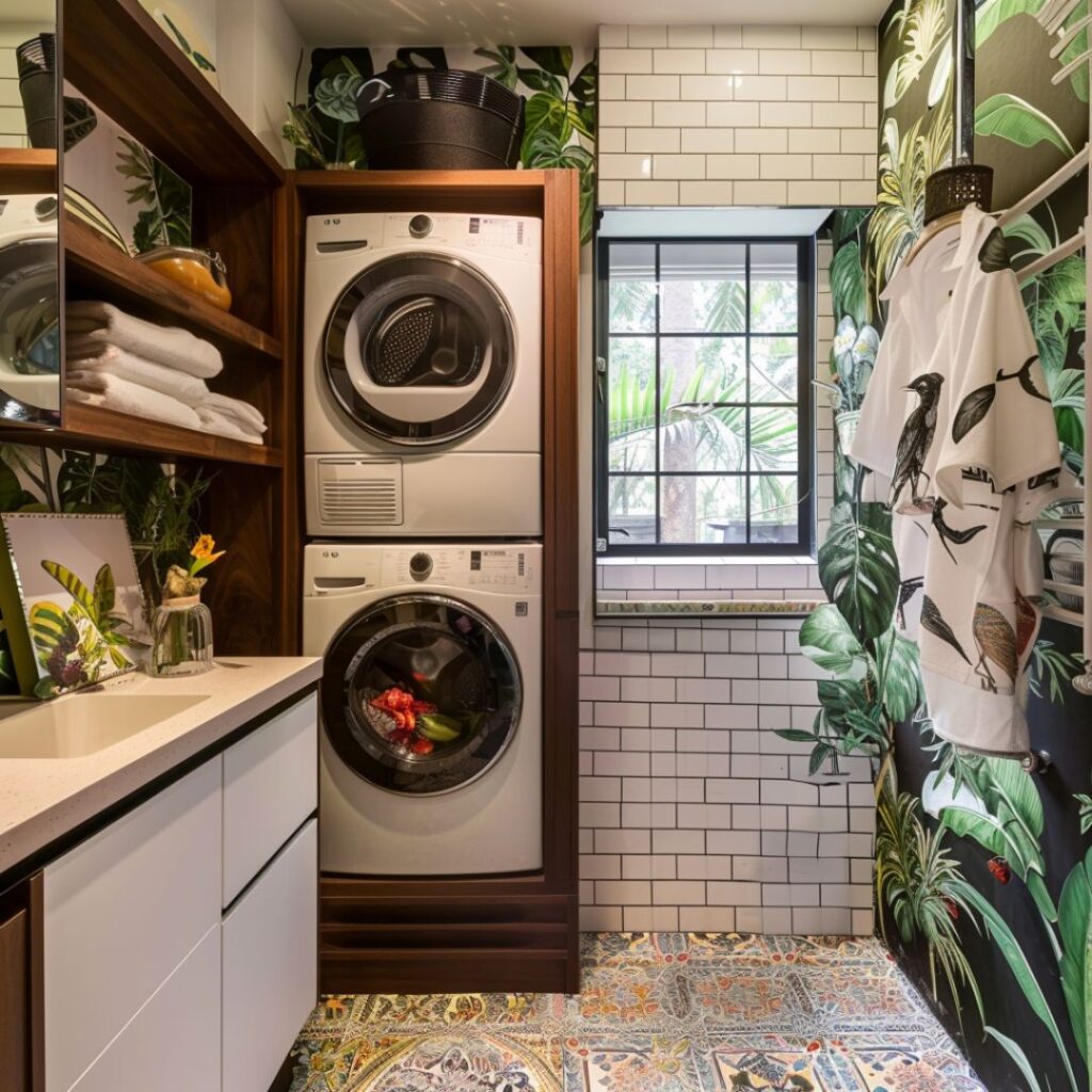 The Urban Jungle Laundry: Green and Gorgeous