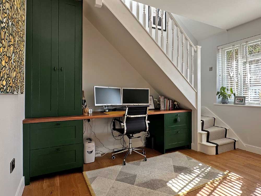 Under-Stairs Office