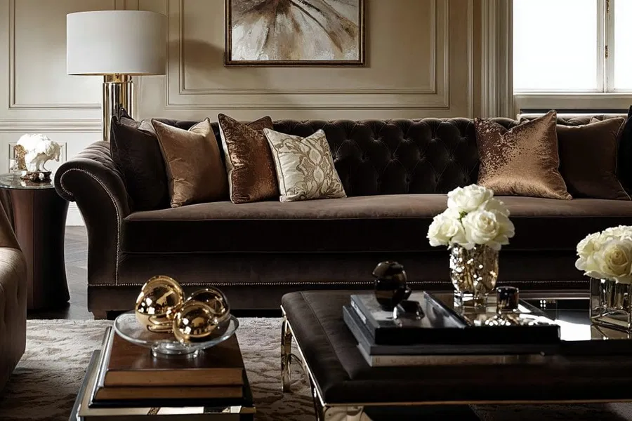 Velvet & Leather Contrast 