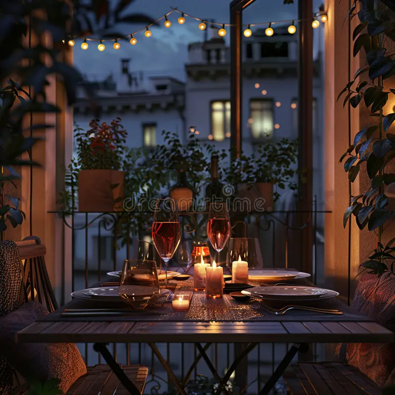 Romantic Nook Balcony: Intimate and Cozy