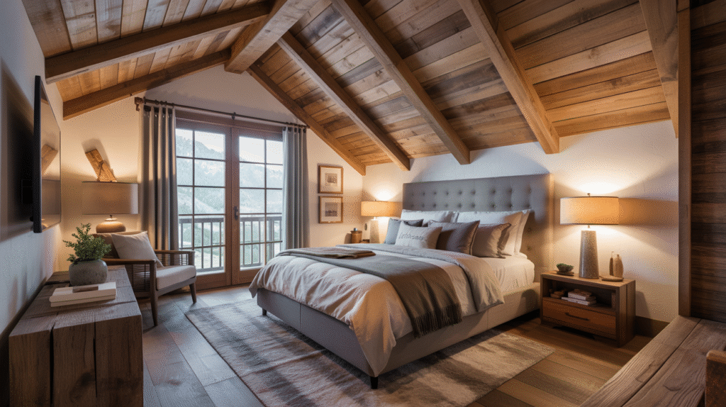 Wooden Beamed Ceiling