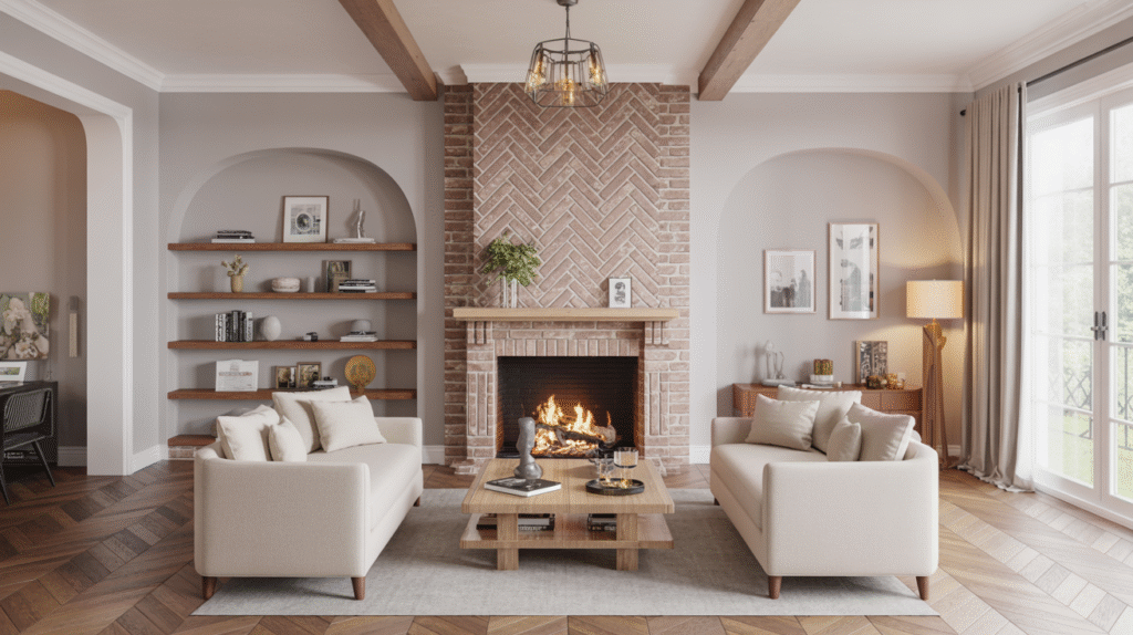 Open-Spaced Herringbone