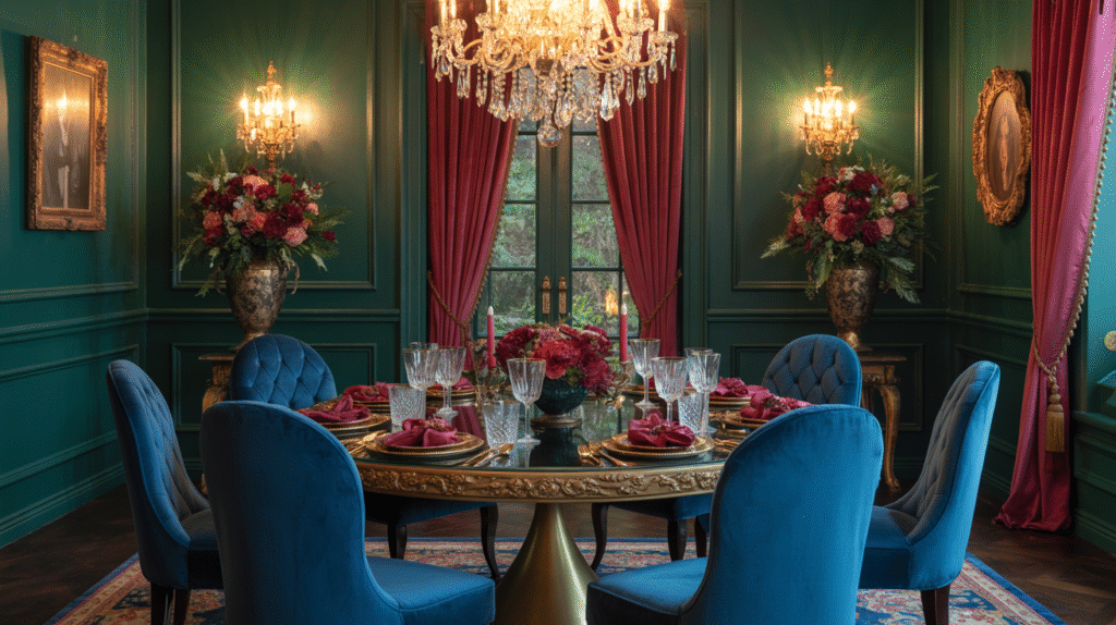 Rich Jewel-Tone Color Schemes