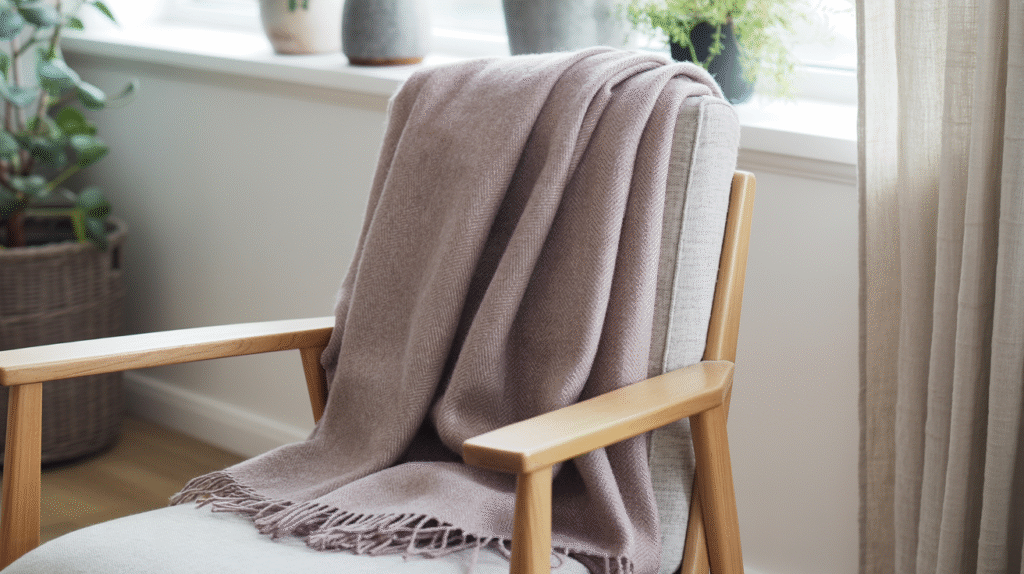 Wool Throw Blanket