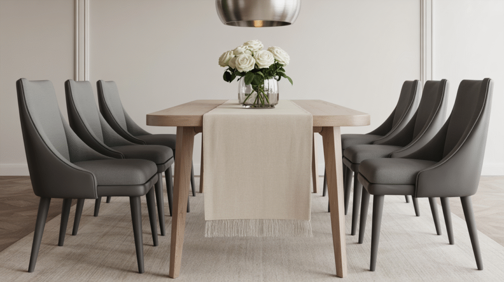 Slate Gray Upholstered Seating