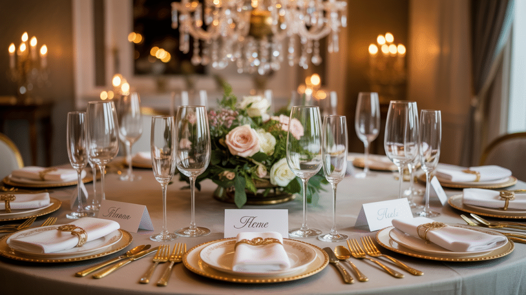 Personalised Name Cards for Guests