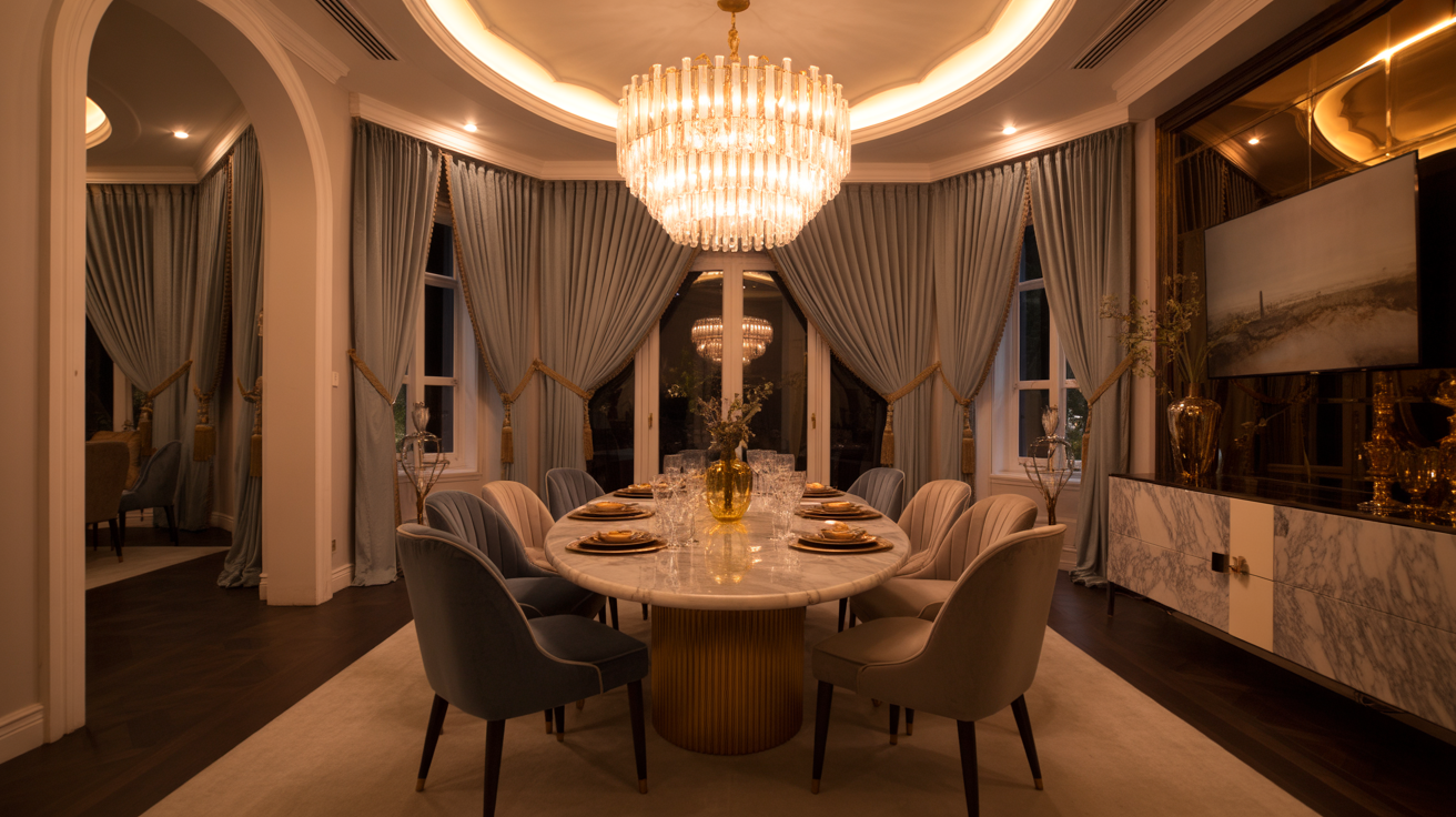 18 Luxury Dining Room Ideas for a Glamorous Dining Experience