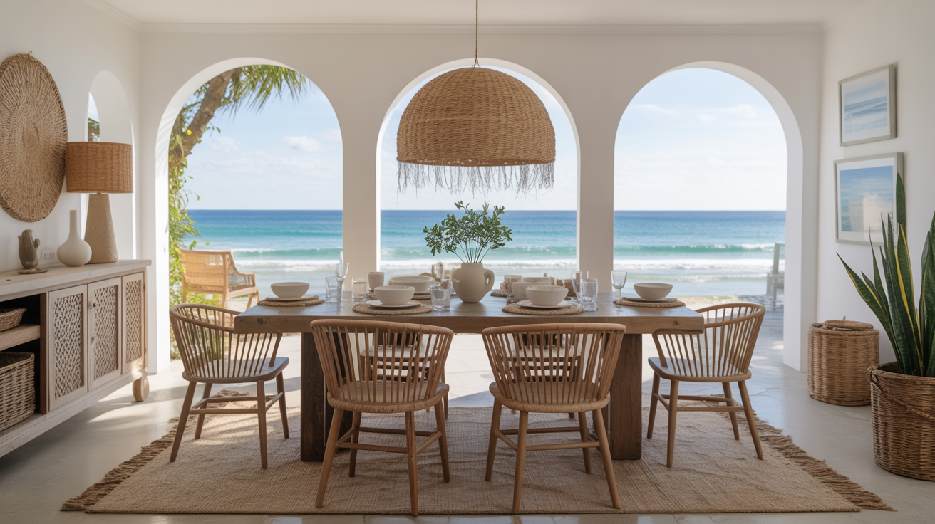 18 Coastal Dining Room Ideas for a Relaxing Retreat