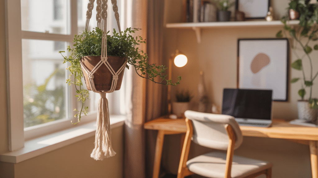 Hang a Macrame Planter