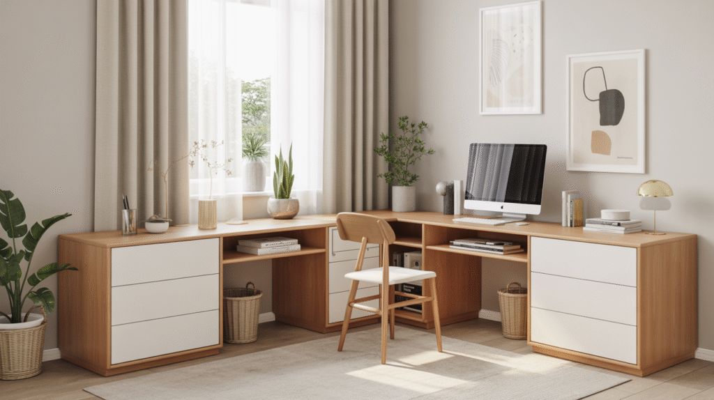 U-Shaped Desk Layout
