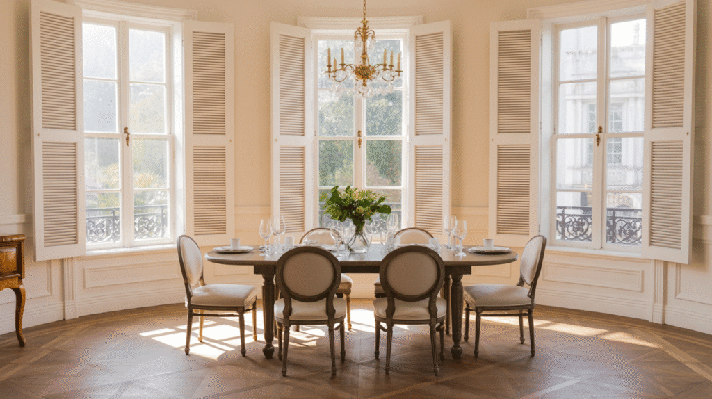 White Window Shutters