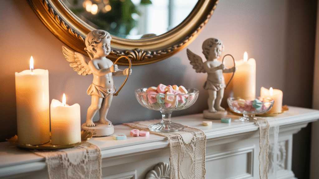 Vintage Cupid Statues