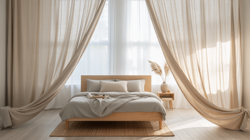 Understated Cotton Curtains