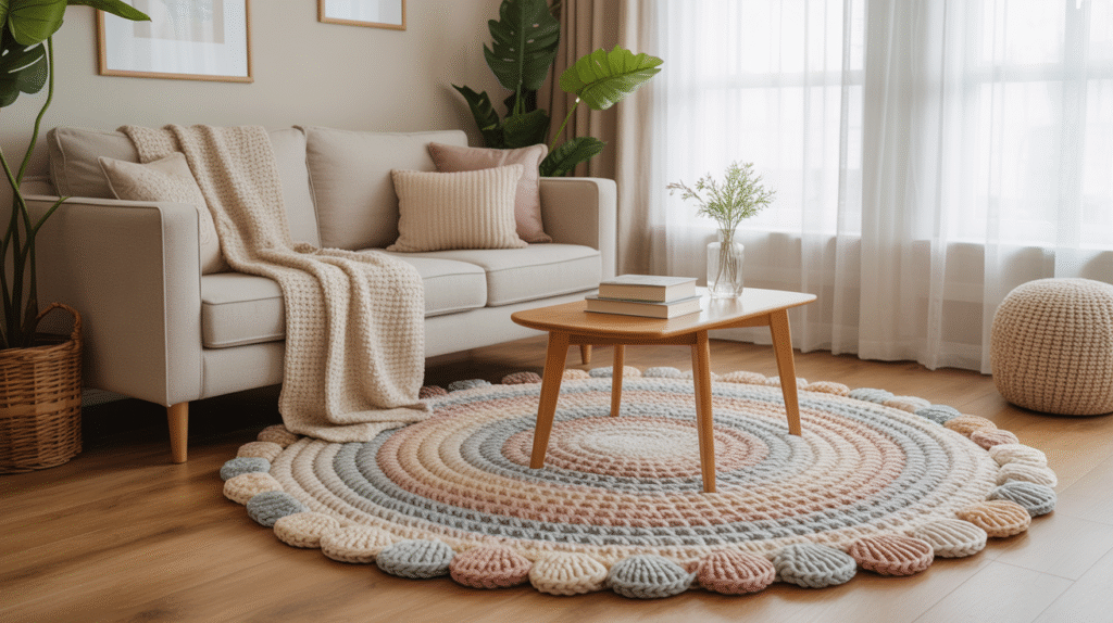 Crochet Throw Rugs