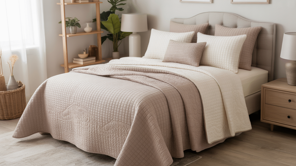 Textured Quilted Cover