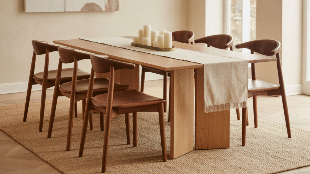 Chestnut Wood Chairs