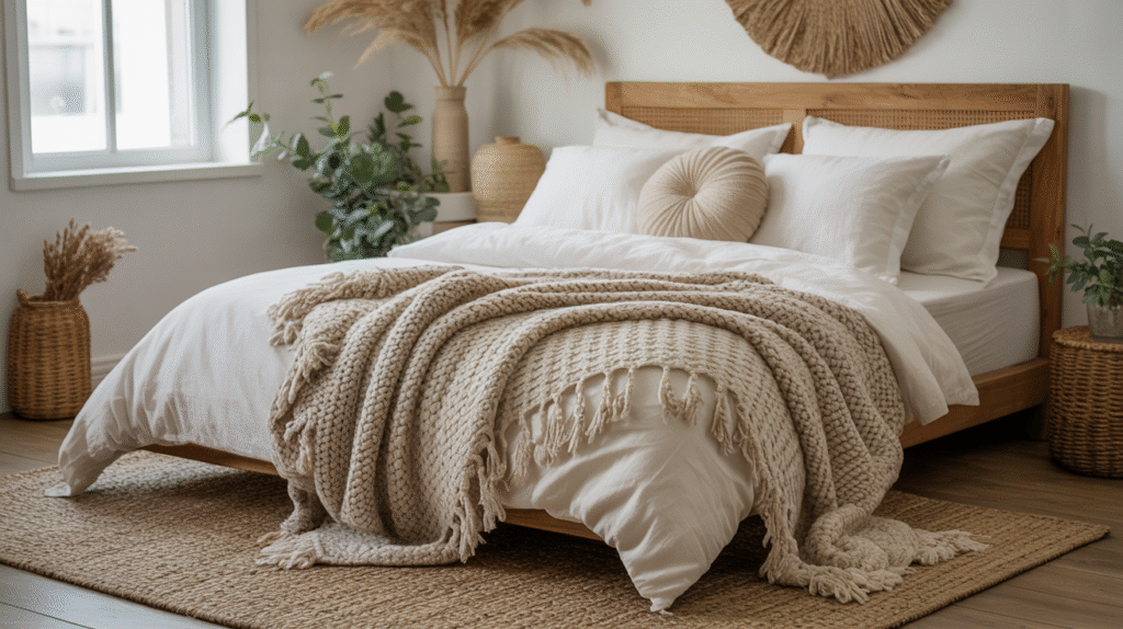 Natural Fiber Throws