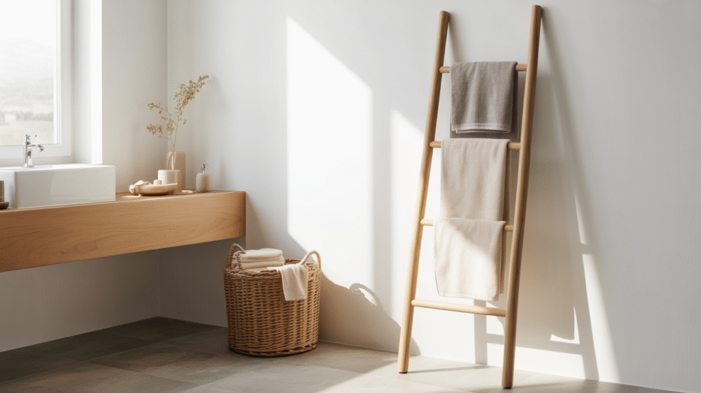 Minimalist Towel Ladder