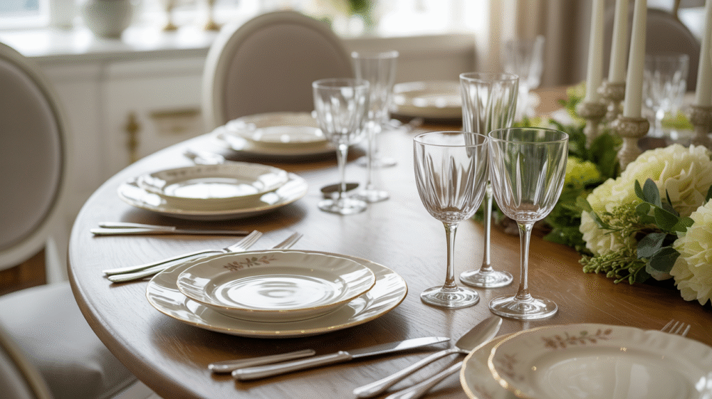 Ivory Porcelain Dinnerware