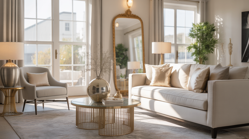 Accent with Metallics