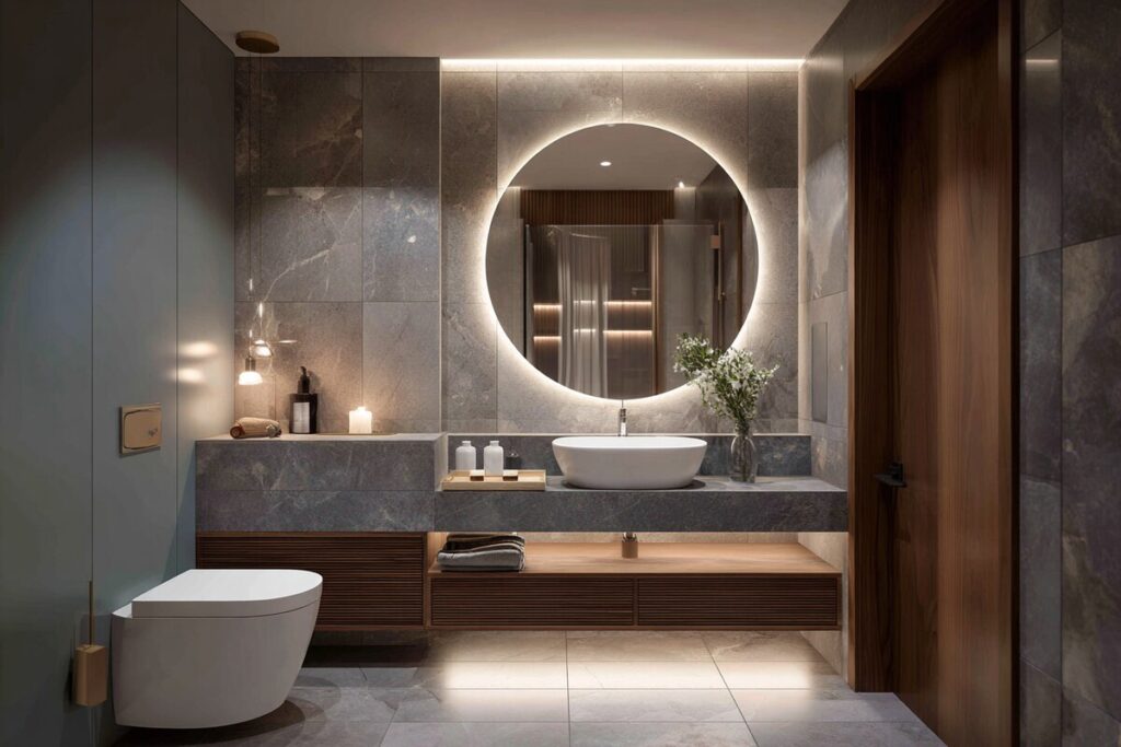 Backlit Mirror