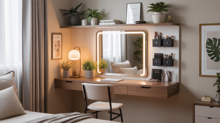 Beautiful and Functional Vanity or Workspace