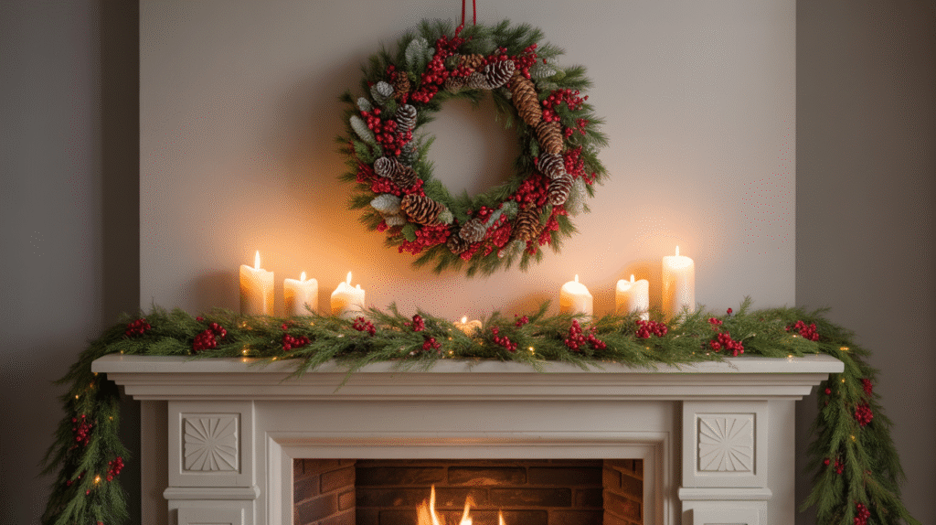 Berry and Pine Wreath