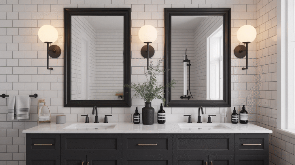  Black-Framed Mirrors