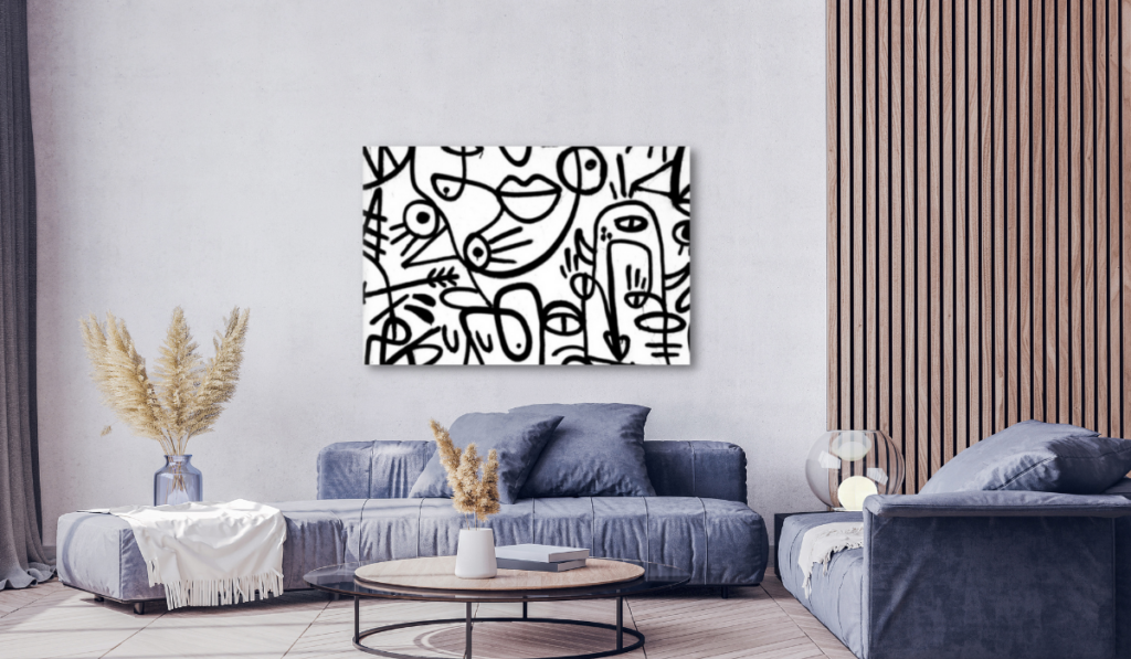 Black-and-White Artwork