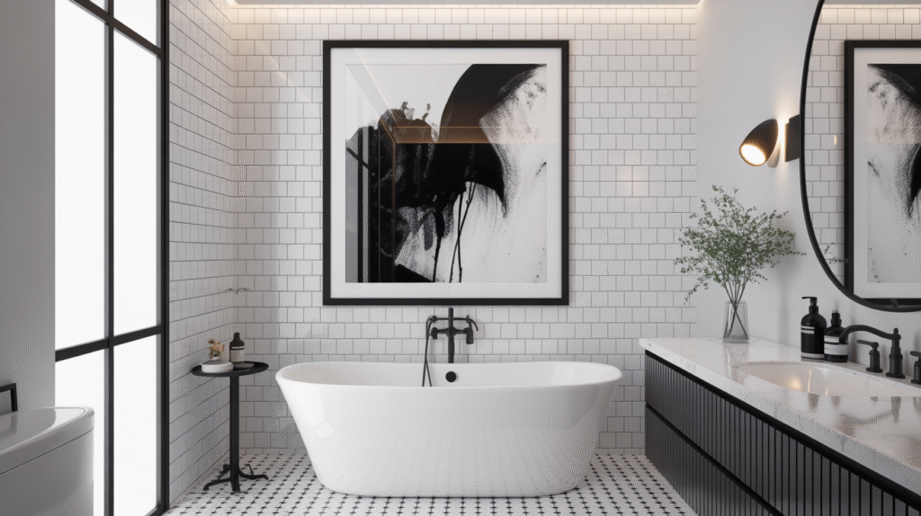 Black and White Framed Art