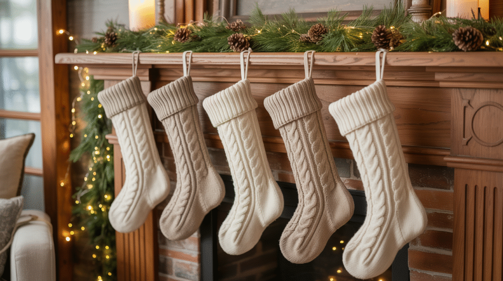 Cable Knit Stockings