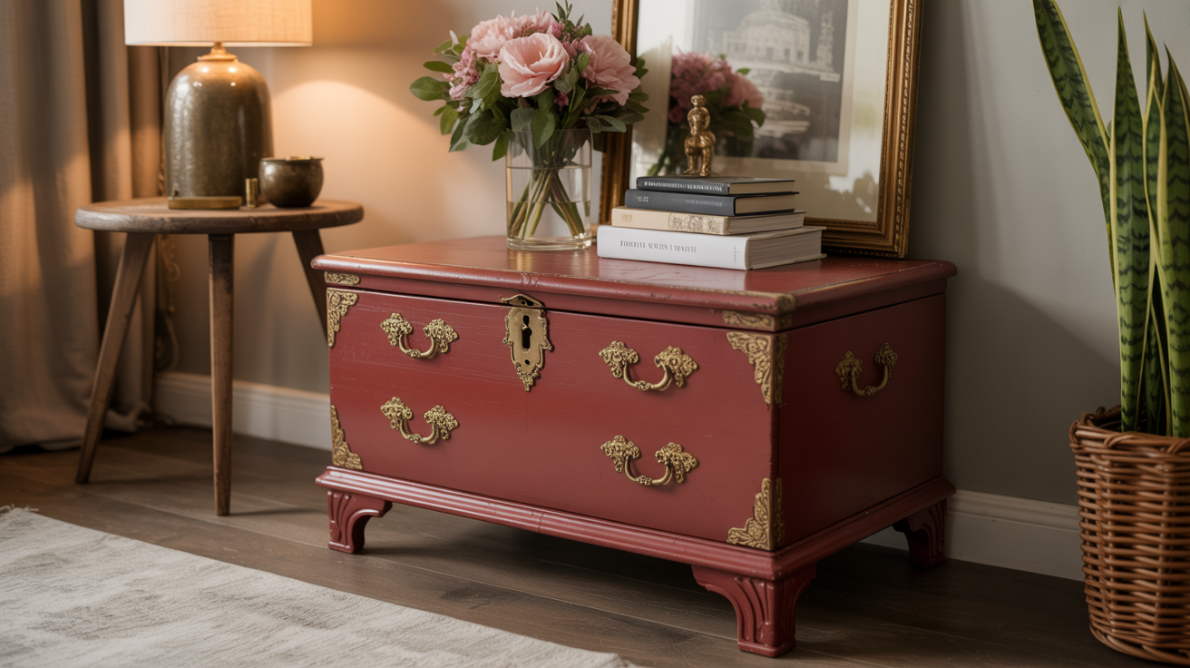 Cherry Red Chest