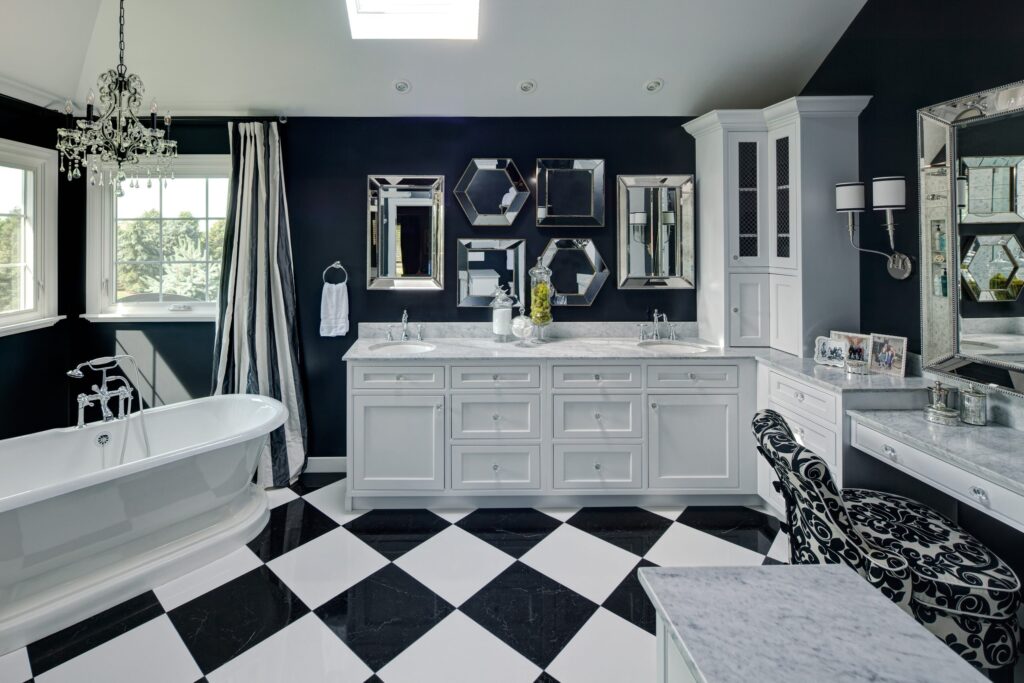 Classic Checkerboard Floor
