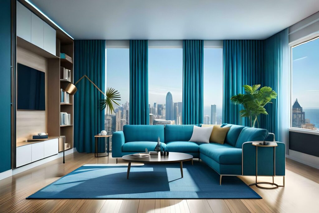 Cobalt Blue Curtains