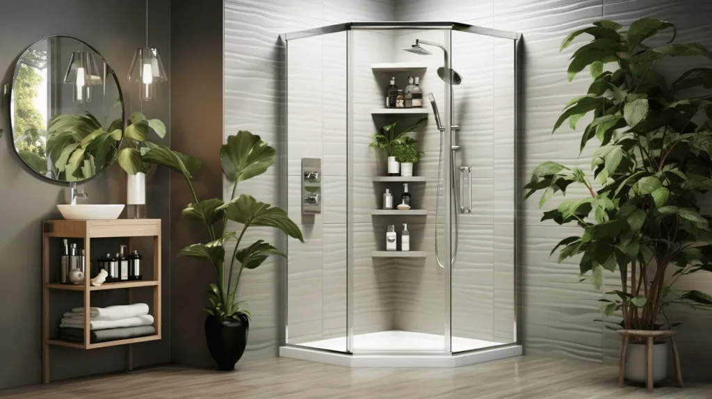 Corner Shower