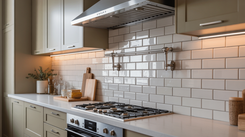 Feature an Elegant, Durable Backsplash