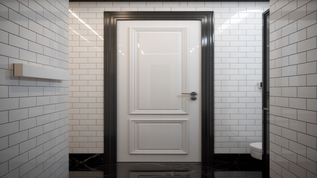 Glossy White Door